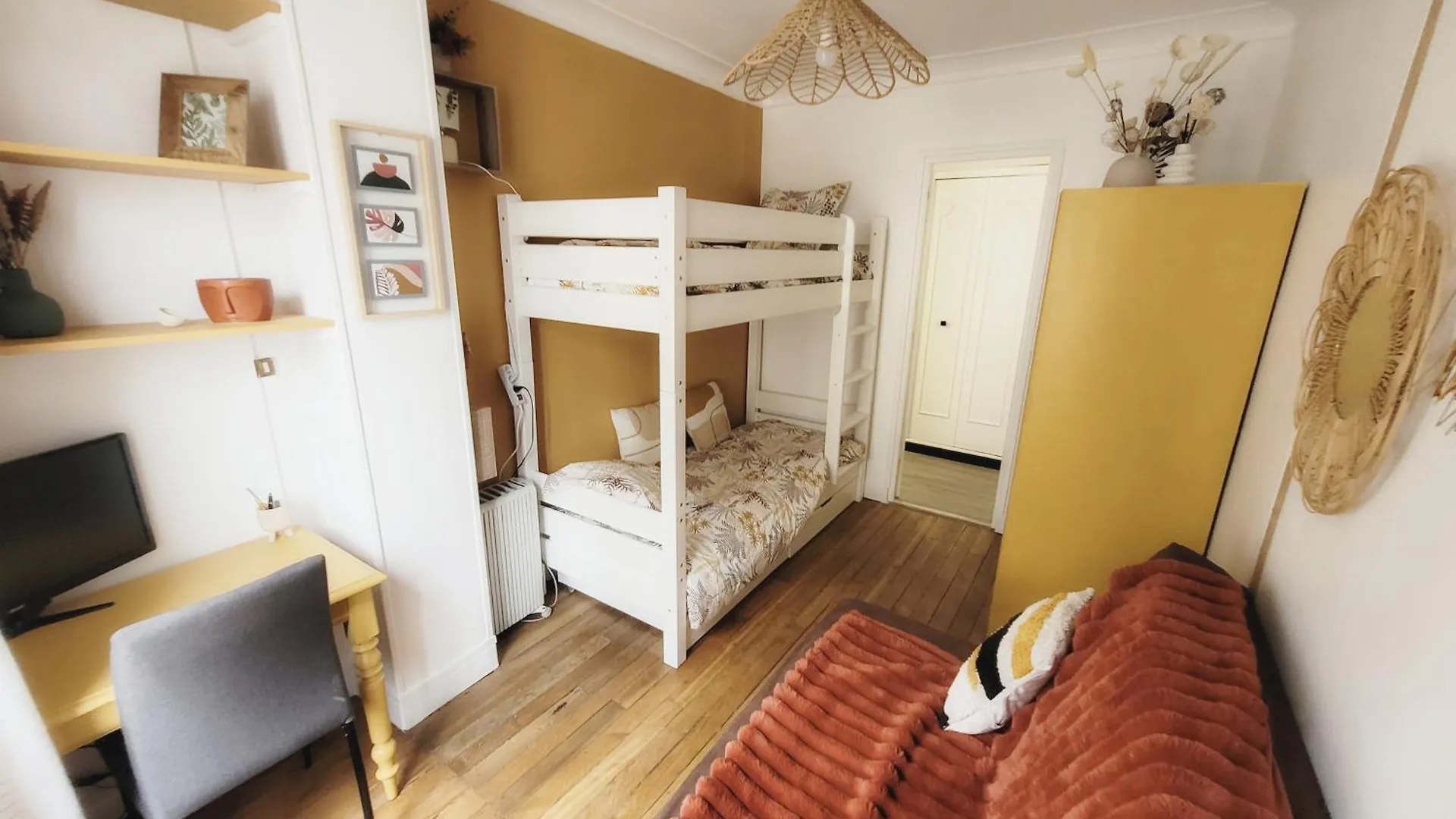Familial Refait A Neuf Centre 20eme Апартаменты Париж